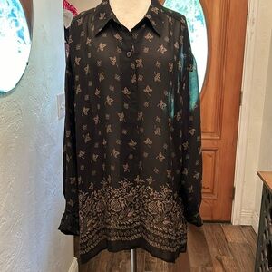 Vintage Maggie McNaughton blouse 22W